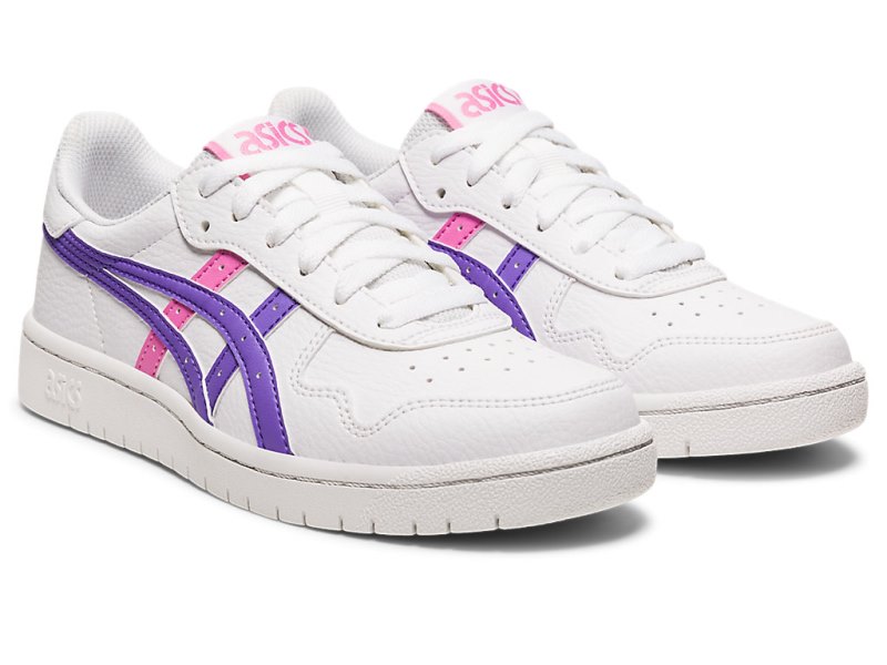 Asics Japan S Netball Patike Dječje Bijele Ljubičaste | RS0620-053