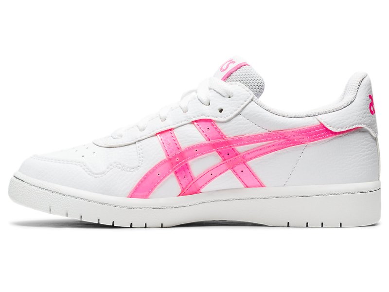 Asics Japan S Netball Patike Dječje Bijele Roze | RS8087-019