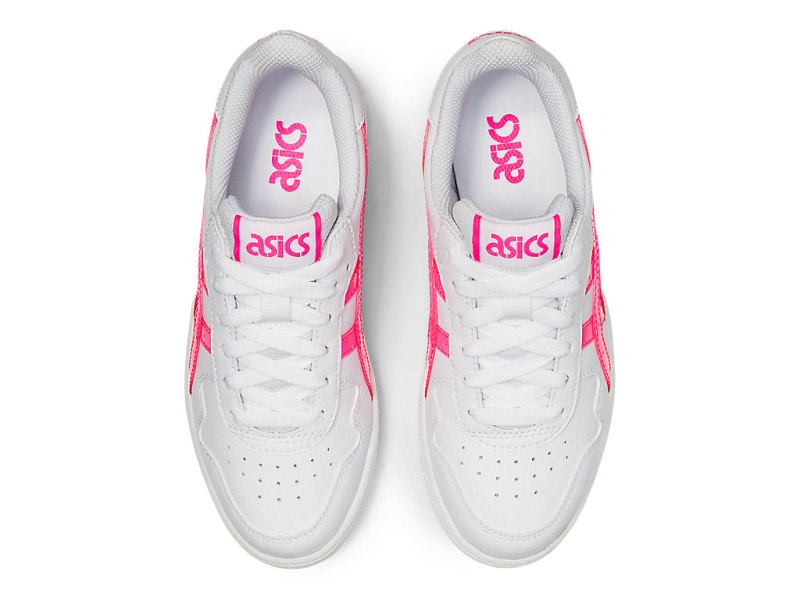 Asics Japan S Netball Patike Dječje Bijele Roze | RS8087-019