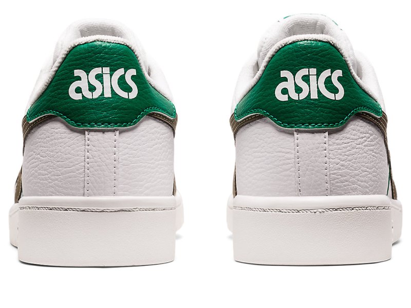 Asics Japan S Netball Patike Muške Bijele Tamno Kaki Boja | RS6037-703