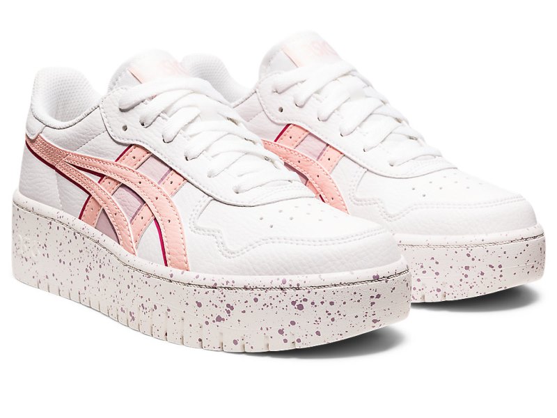 Asics Japan S PF Netball Patike Ženske Bijele Roze | RS6864-586