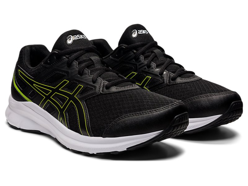 Asics Jolt 3 (4E) Tenisiće Muške Crne Zelene | RS7467-635