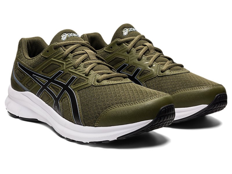 Asics Jolt 3 Tenisiće Muške Maslinasto Zelene Crne | RS6738-046