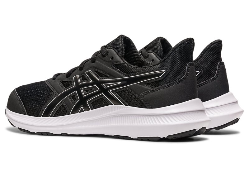 Asics Jolt 4 Sports Patike Dječje Crne Bijele | RS1521-849