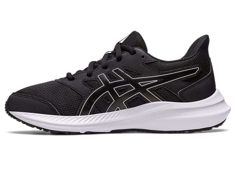 Asics Jolt 4 Sports Patike Dječje Crne Bijele | RS1521-849