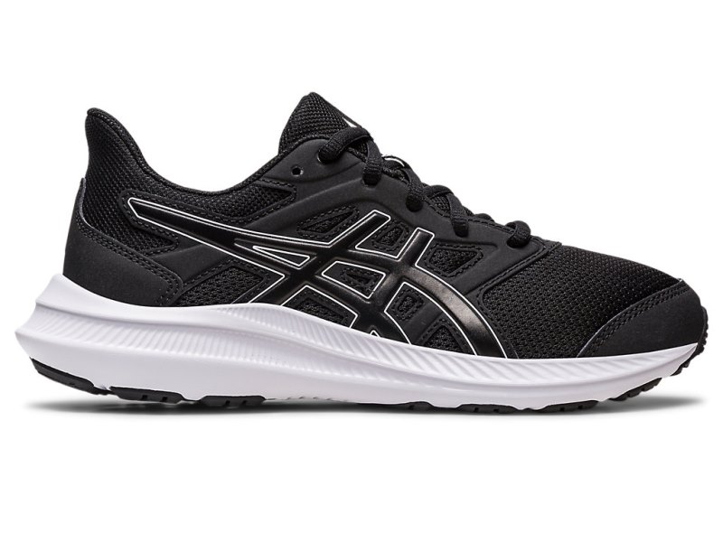 Asics Jolt 4 Sports Patike Dječje Crne Bijele | RS1521-849