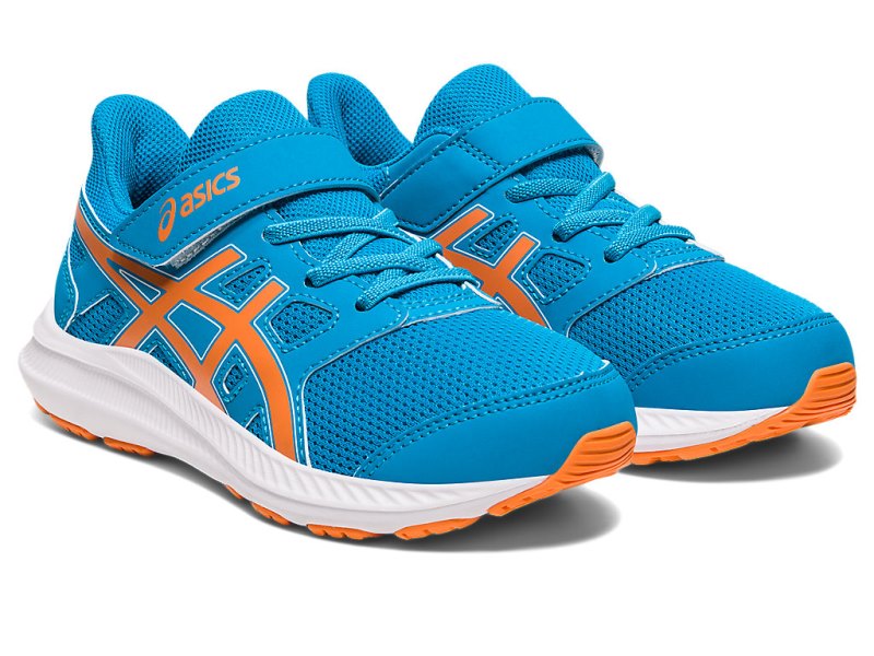 Asics Jolt 4 Sports Patike Dječje Plave Narančaste | RS4818-861