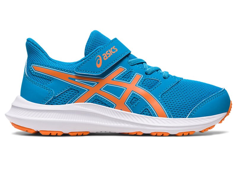 Asics Jolt 4 Sports Patike Dječje Plave Narančaste | RS4818-861