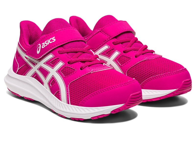 Asics Jolt 4 Sports Patike Dječje Roze Bijele | RS5353-253