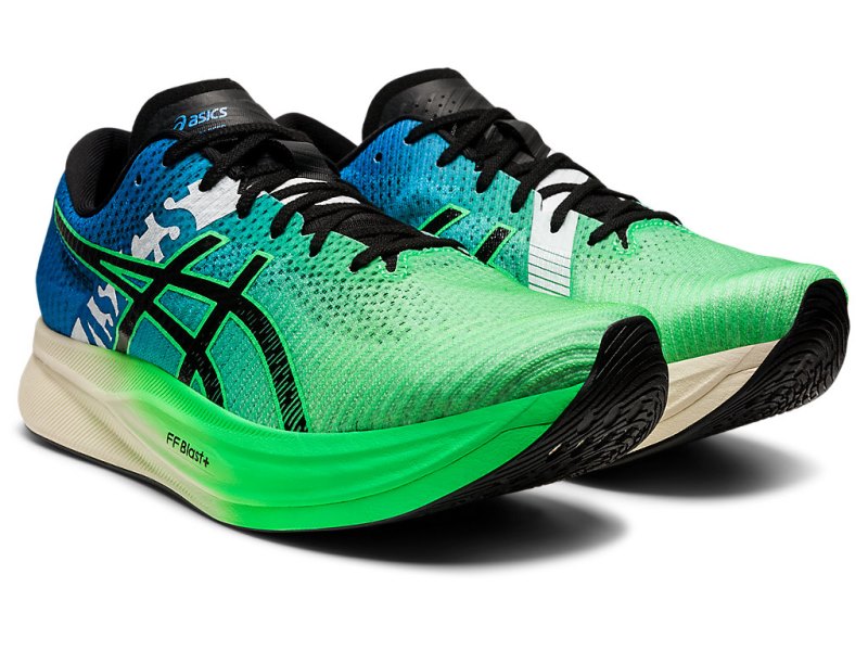 Asics Magic Speed 2 Ekiden Tenisiće Muške Tirkizne Crne | RS9905-534