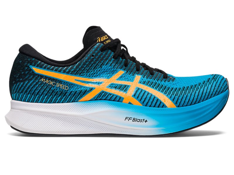 Asics Magic Speed 2 Tenisiće Muške Plave Narančaste | RS5267-489