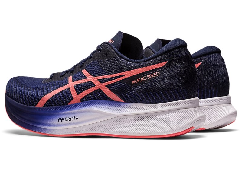 Asics Magic Speed 2 Tenisiće Ženske Indigo Plave Koraljne | RS2194-764