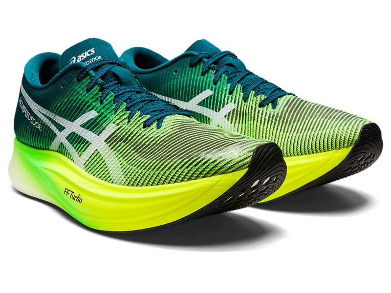 Asics Metaspeed Edge+ Tenisiće Muške Tamno Zelene Žute | RS9702-223