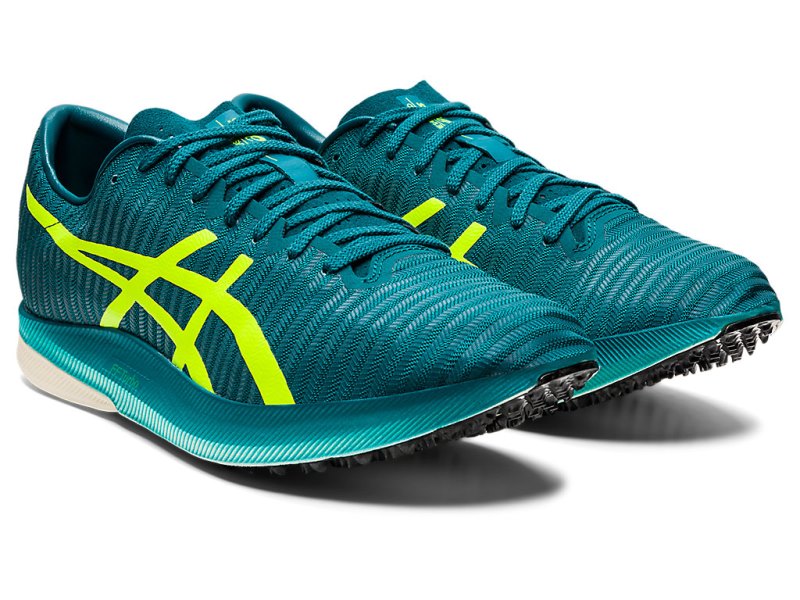 Asics Metaspeed LD Track & Field Patike Muške Tamno Zelene Žute | RS2765-973