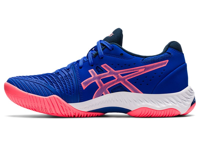 Asics Netburner Ballistic FF 2 Tenisice Za Odbojku Ženske Plave Koraljne | RS3382-675