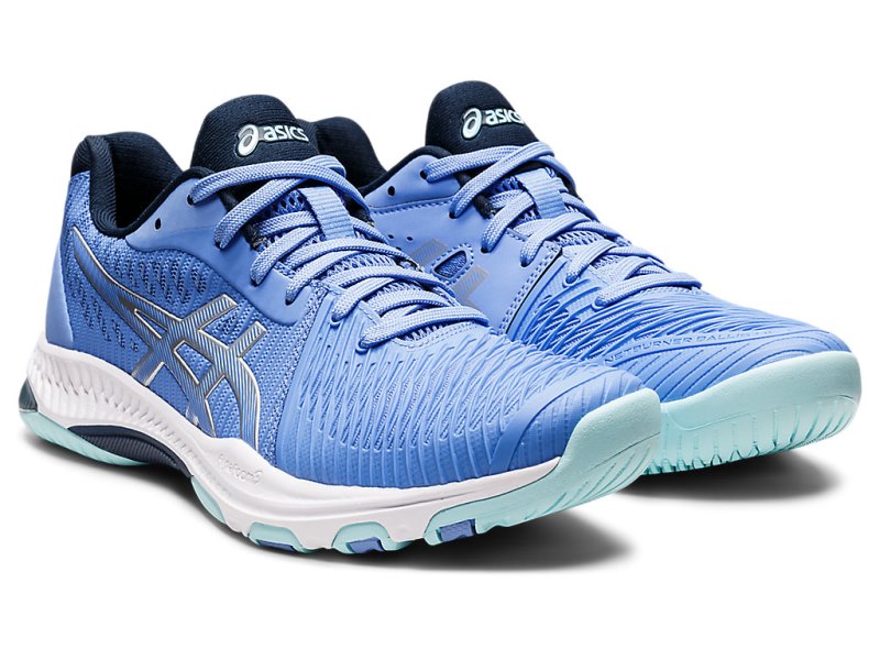 Asics Netburner Ballistic FF 2 Tenisice Za Odbojku Ženske Plave Srebrne | RS4402-795