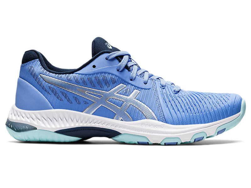 Asics Netburner Ballistic FF 2 Tenisice Za Odbojku Ženske Plave Srebrne | RS4402-795