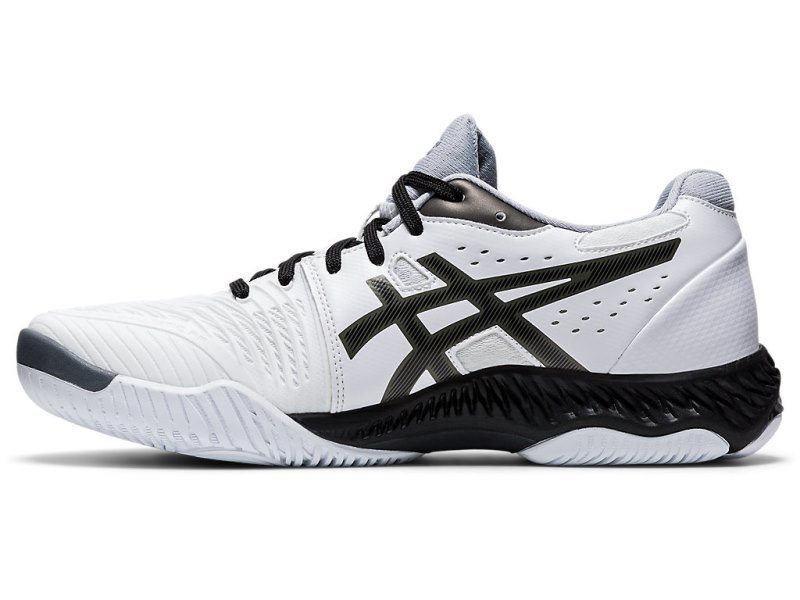 Asics Netburner Ballistic FF 2 Tenisice Za Odbojku Muške Bijele Crne | RS9680-174