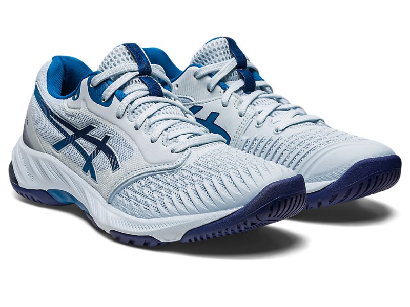 Asics Netburner Ballistic FF 3 Tenisice Za Odbojku Ženske Svijetlo Plave Indigo Plave | RS7114-494