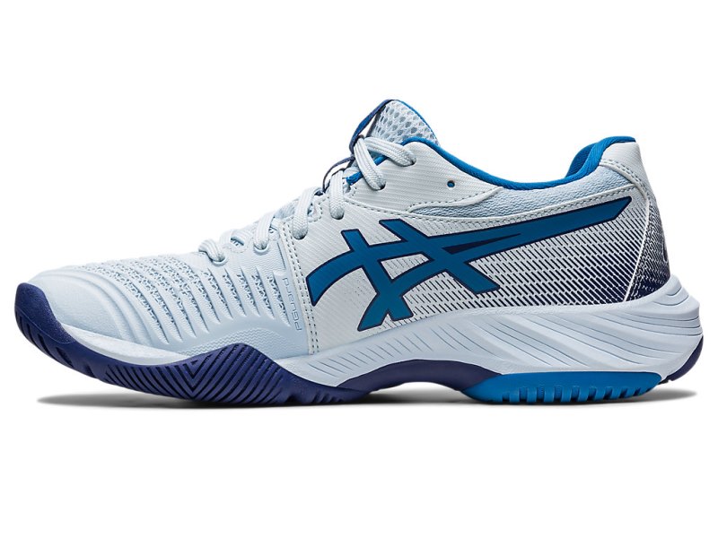 Asics Netburner Ballistic FF 3 Tenisice Za Odbojku Ženske Svijetlo Plave Indigo Plave | RS7114-494