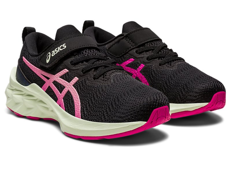 Asics Novablast 2 Sports Patike Dječje Crne Roze | RS0091-752