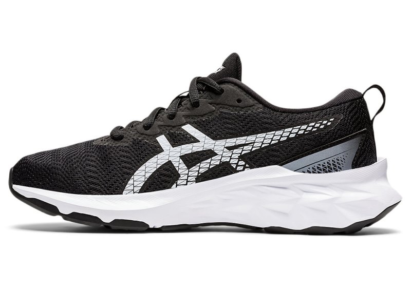 Asics Novablast 2 Sports Patike Dječje Crne Bijele | RS7723-509