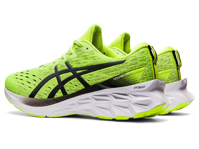 Asics Novablast 2 Tenisiće Muške Zelene Sive | RS7623-557