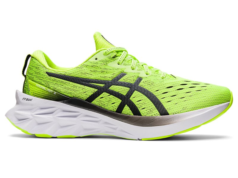 Asics Novablast 2 Tenisiće Muške Zelene Sive | RS7623-557