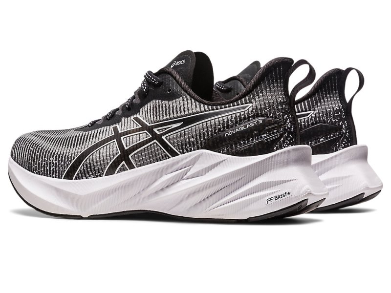 Asics Novablast 3 LE Tenisiće Ženske Bijele Crne | RS8139-379