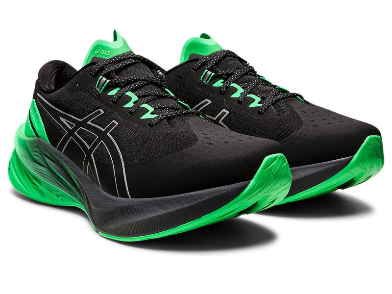 Asics Novablast 3 Lite-show Tenisiće Muške Crne Tirkizne | RS9214-127