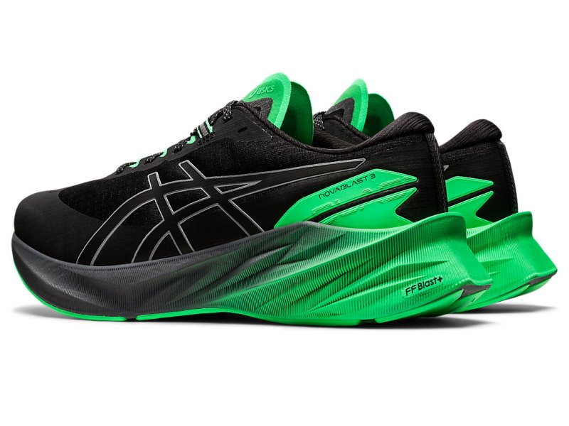 Asics Novablast 3 Lite-show Tenisiće Muške Crne Tirkizne | RS9214-127