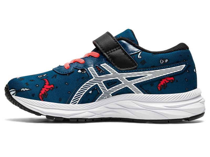 Asics PRE EXCite 7 Tenisiće Dječje Plave Bijele | RS0059-926