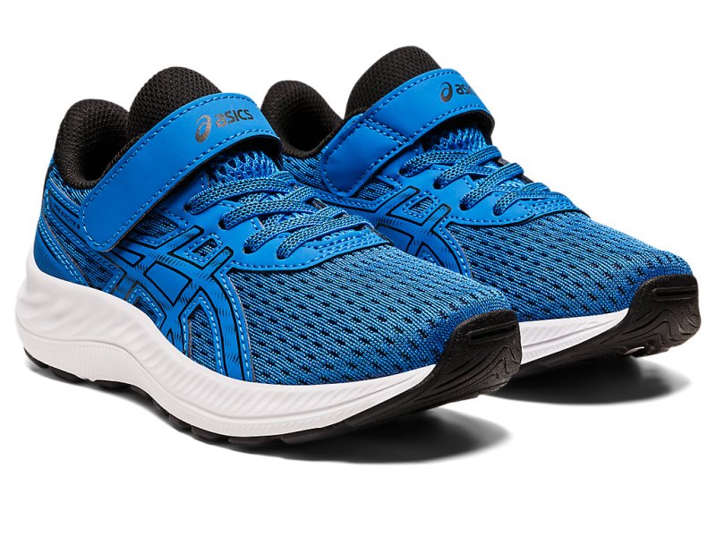 Asics PRE EXCite 9 Sports Patike Dječje Plave Crne | RS7397-740