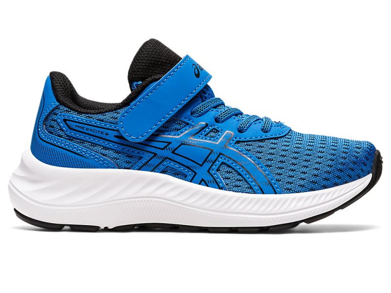 Asics PRE EXCite 9 Sports Patike Dječje Plave Crne | RS7397-740