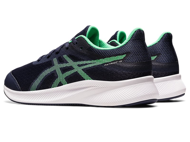 Asics Patriot 13 Sports Patike Dječje Crne Tirkizne | RS9258-052