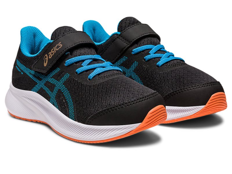 Asics Patriot 13 Sports Patike Dječje Crne Plave | RS9403-223