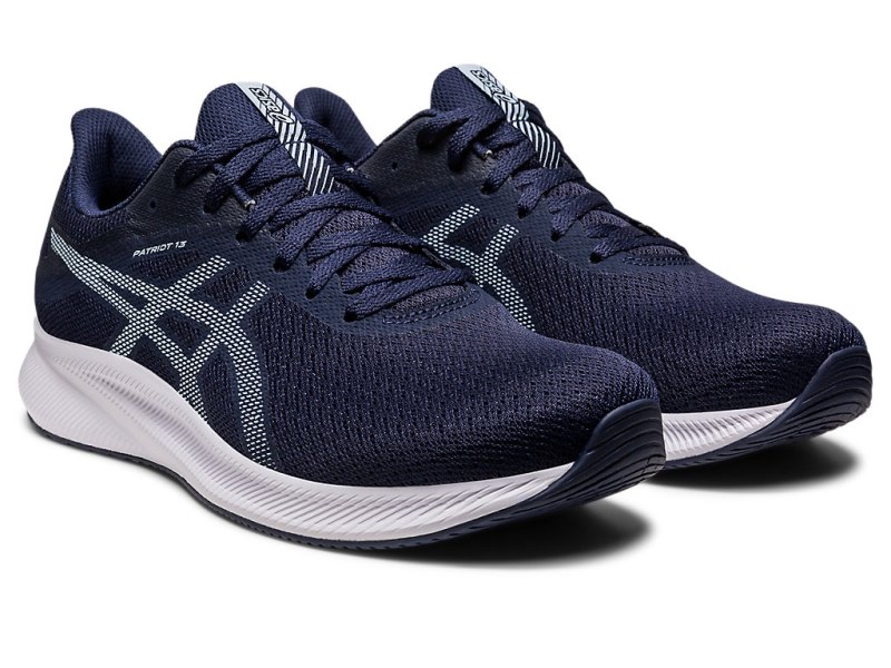 Asics Patriot 13 Tenisiće Muške Crne Plave | RS6430-104