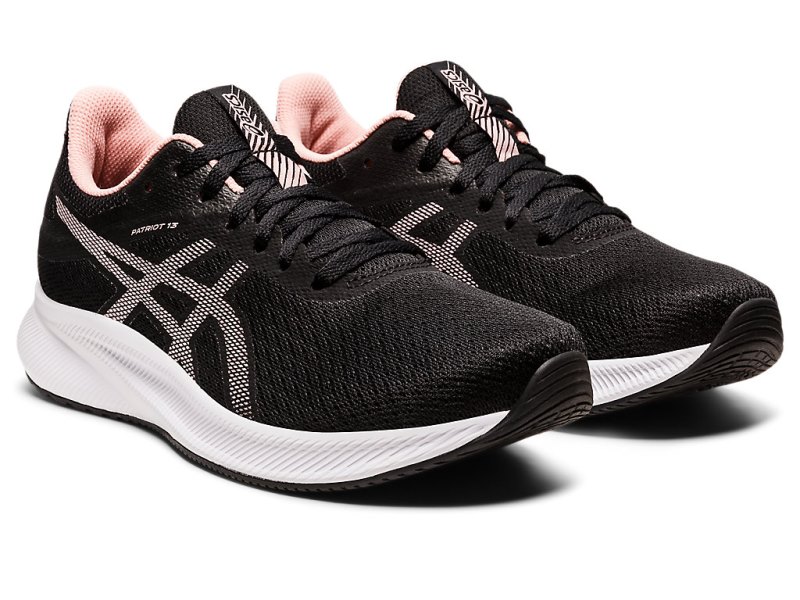 Asics Patriot 13 Tenisiće Ženske Crne Roze | RS7111-978