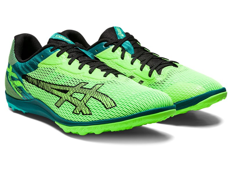 Asics Resurgence XC Track & Field Patike Ženske Zelene Crne | RS6487-444