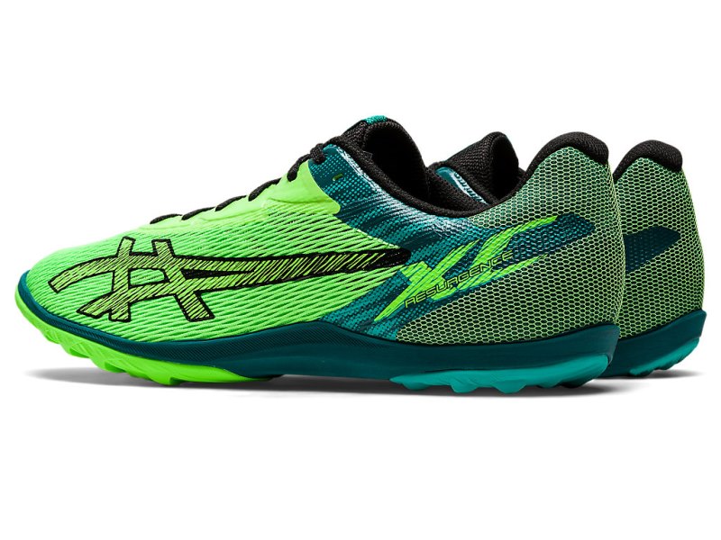 Asics Resurgence XC Track & Field Patike Ženske Zelene Crne | RS6487-444