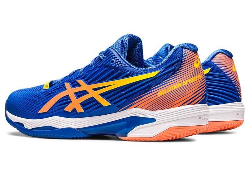 Asics Solution Speed FF 2 Clay Tenisiće Muške Plave Narančaste | RS0365-553