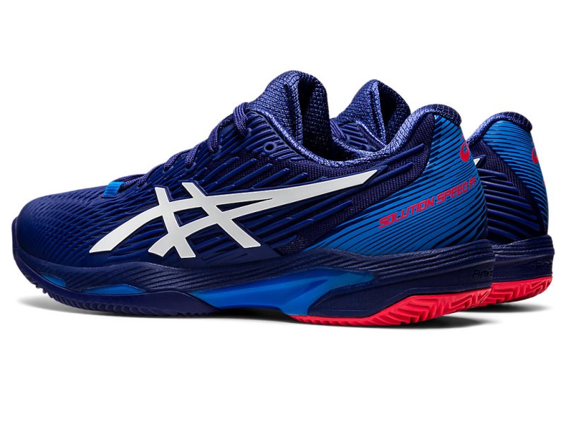 Asics Solution Speed FF 2 Clay Tenisiće Muške Plave Bijele | RS5345-778