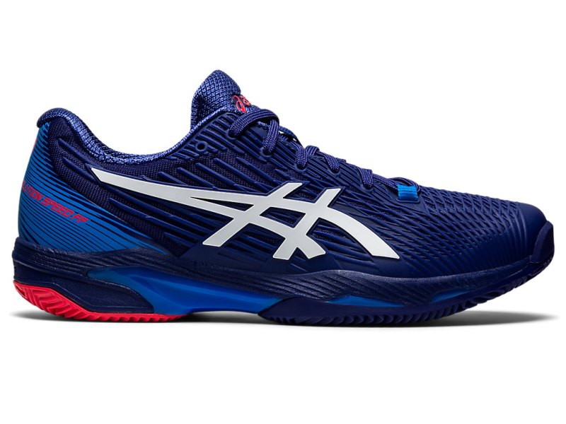 Asics Solution Speed FF 2 Clay Tenisiće Muške Plave Bijele | RS5345-778