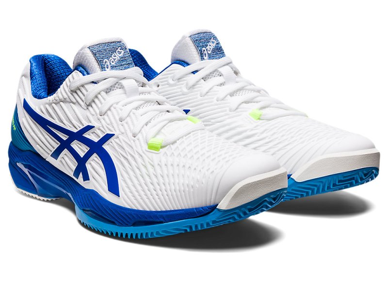 Asics Solution Speed FF 2 Clay Tenisiće Muške Bijele Plave | RS8146-978