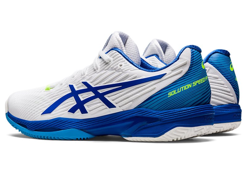 Asics Solution Speed FF 2 Clay Tenisiće Muške Bijele Plave | RS8146-978