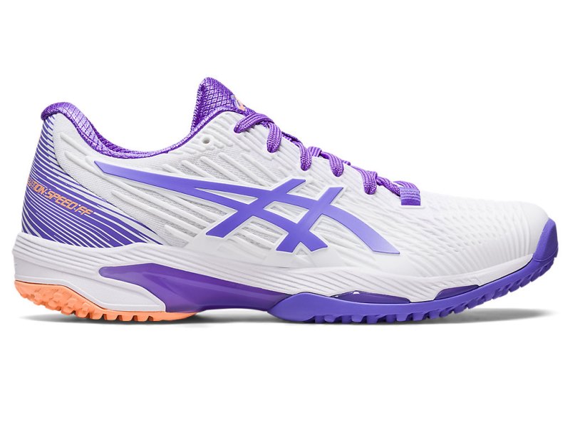 Asics Solution Speed FF 2 OC Tenisiće Ženske Bijele Ljubičaste | RS8239-734