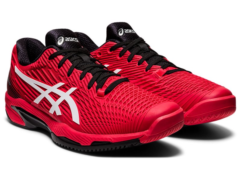 Asics Solution Speed FF 2 Tenisiće Muške Crvene Bijele | RS9824-944