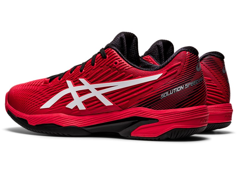 Asics Solution Speed FF 2 Tenisiće Muške Crvene Bijele | RS9824-944