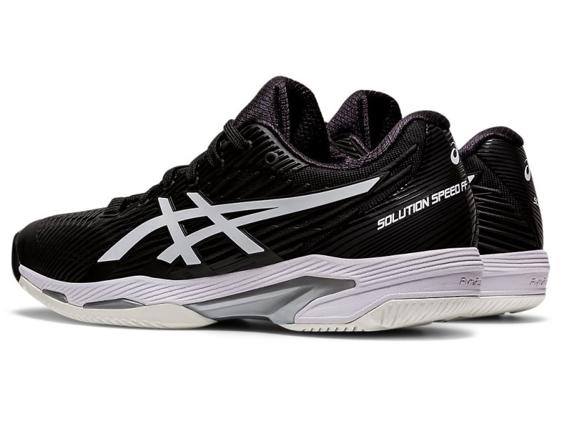 Asics Solution Speed FF 2 Tenisiće Ženske Crne Bijele | RS5316-887