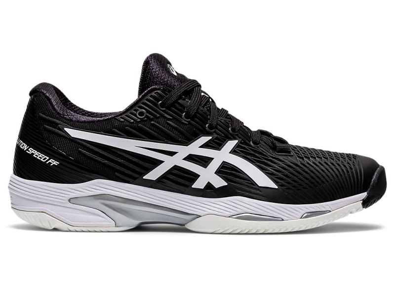 Asics Solution Speed FF 2 Tenisiće Ženske Crne Bijele | RS5316-887